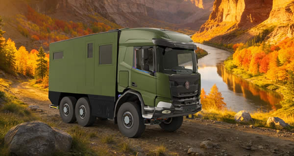 TATREX 6x6 8200L camper