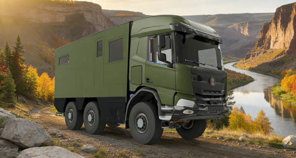TATREX 6x6 8600L camper