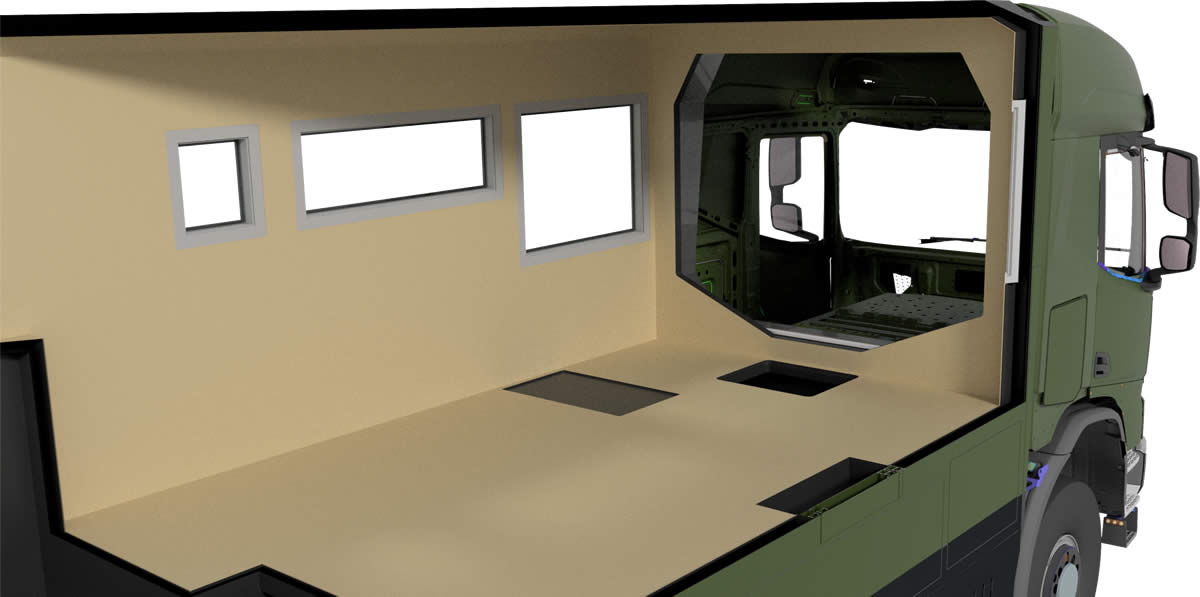 TATREX adventurous 6X6 camper