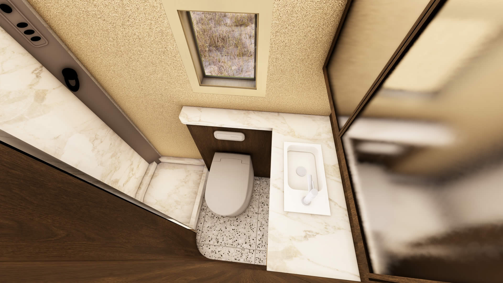 Shower Tatra Phoenix 4X4 Offroad camper