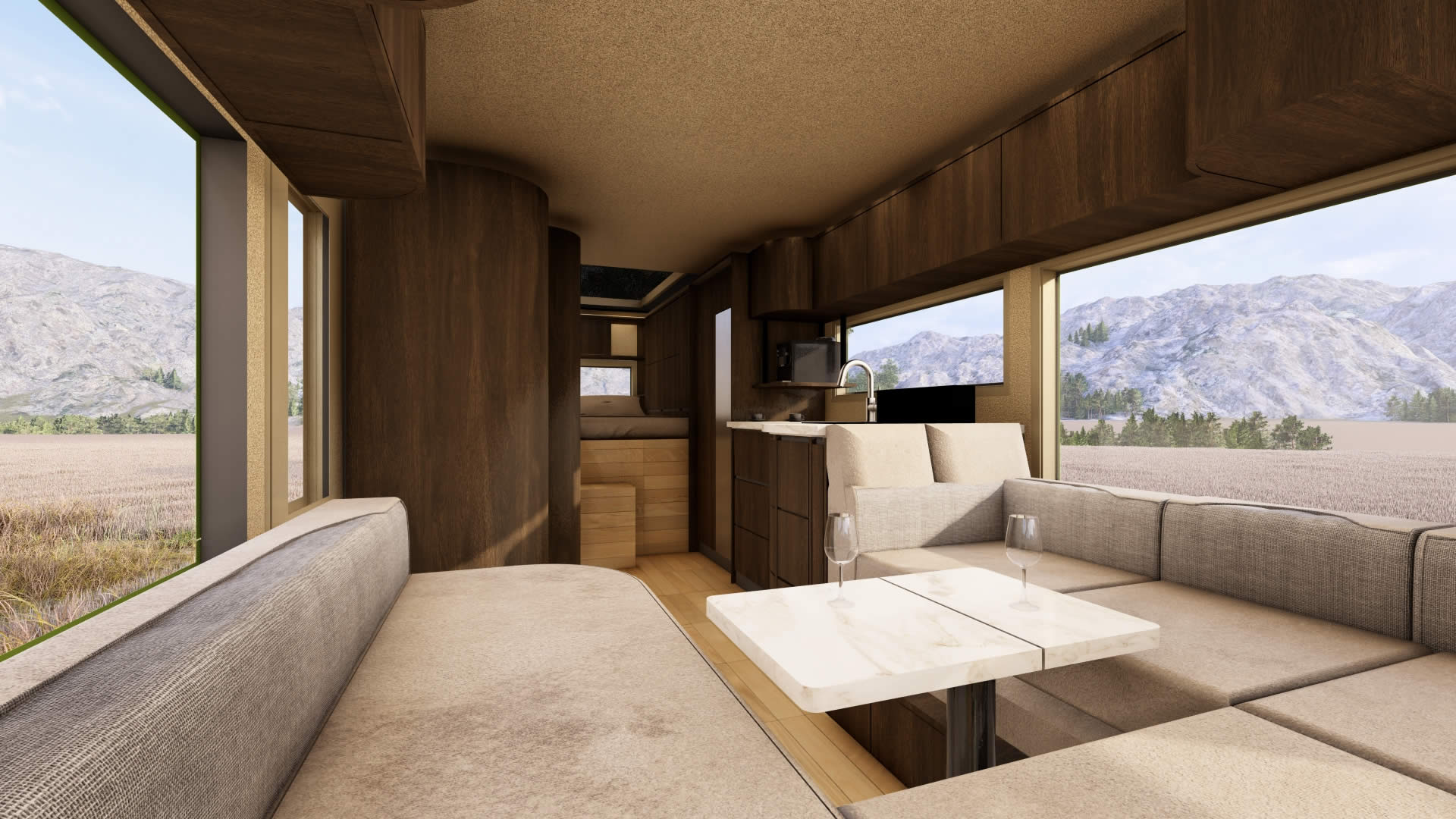 Luxurious seating area TATREX 6x6 8200L
